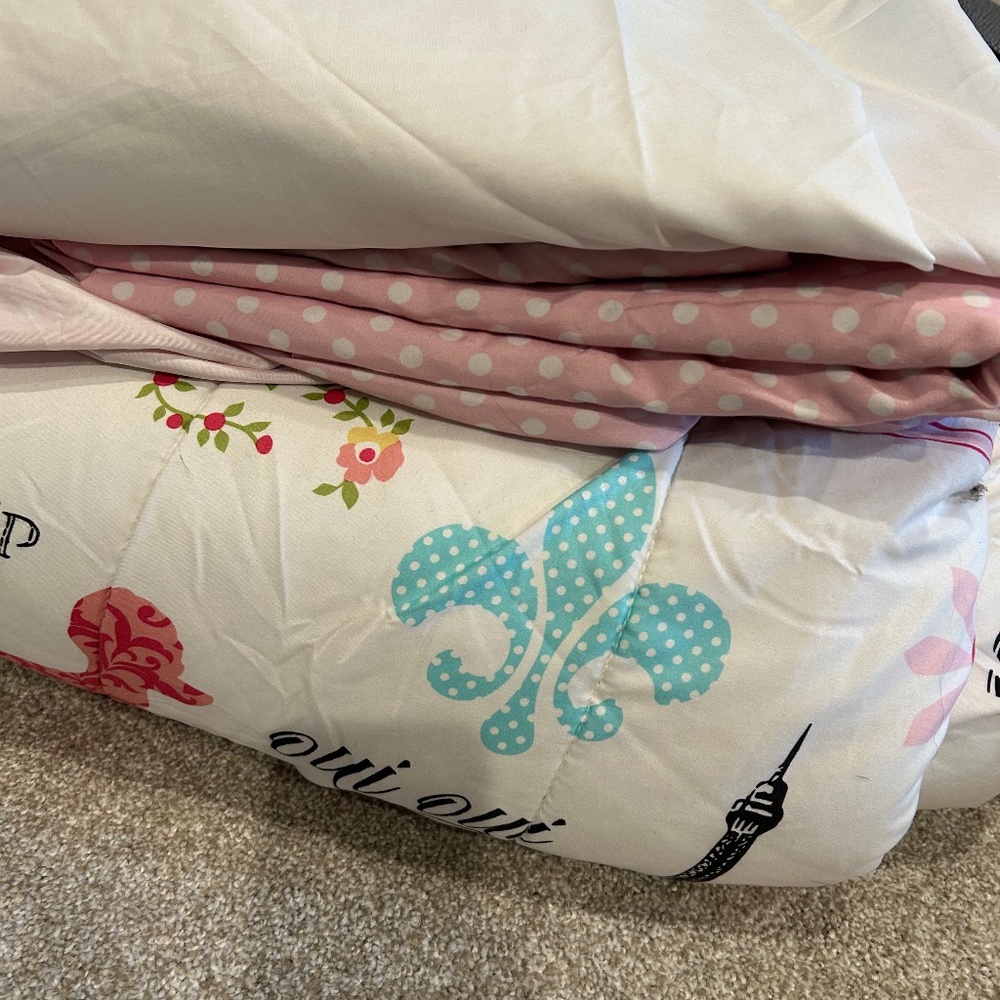 Full size Paris bedding set